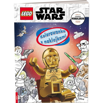 Lego Star Wars. Kolorowanka z Naklejkami